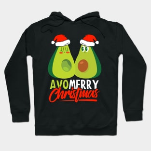 Funny Avocado Christmas - Avo Merry Christmas Hoodie